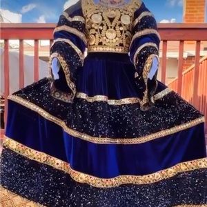 Never before designed Afghan clothes